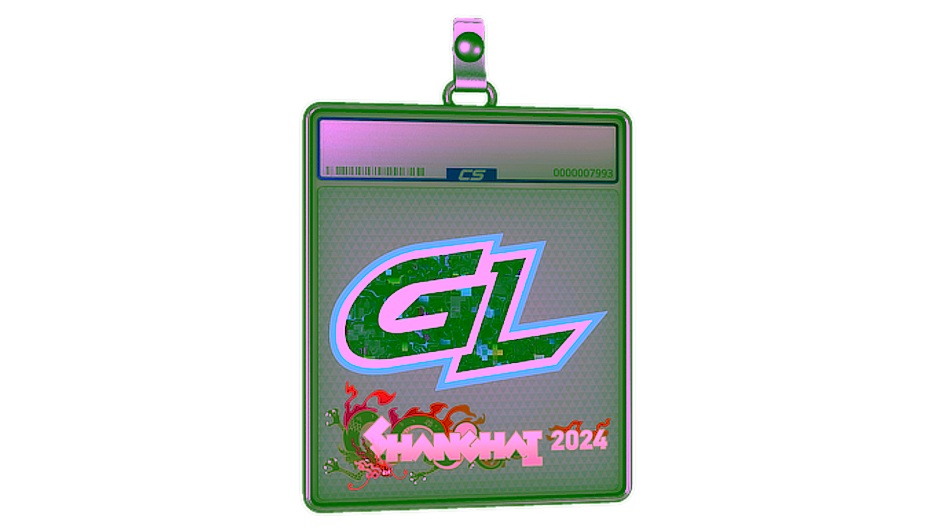 Display for Sticker Slab | GamerLegion (Glitter) | Shanghai 2024
