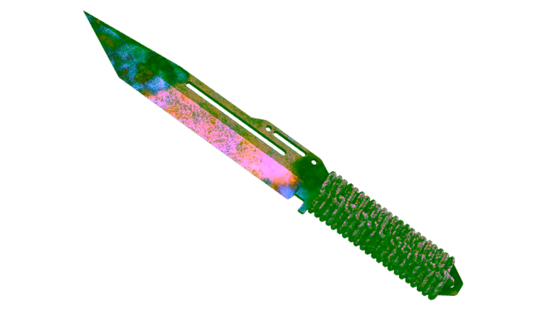 Wyświetl dla ★ Paracord Knife | Case Hardened (Battle-Scarred)