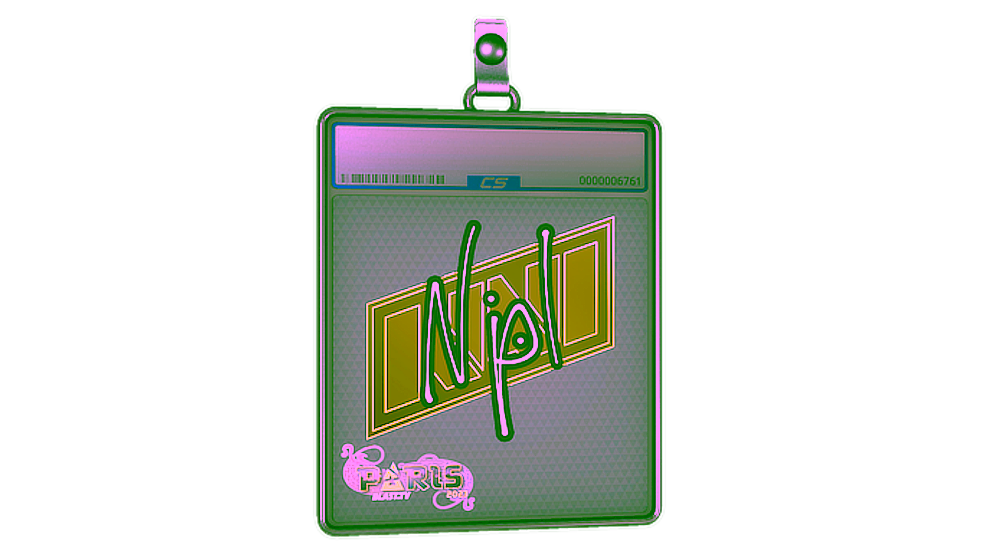 Display for Sticker Slab | npl | Paris 2023