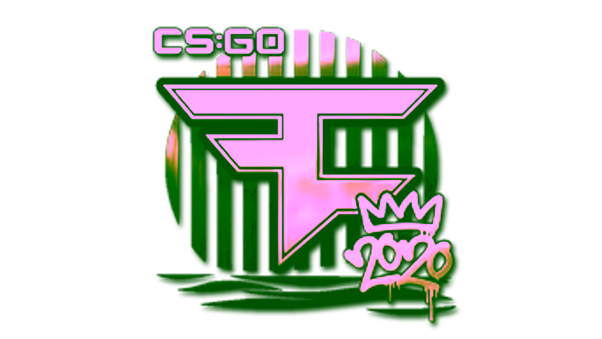 Visar för Sticker | FaZe (Gold) | 2020 RMR