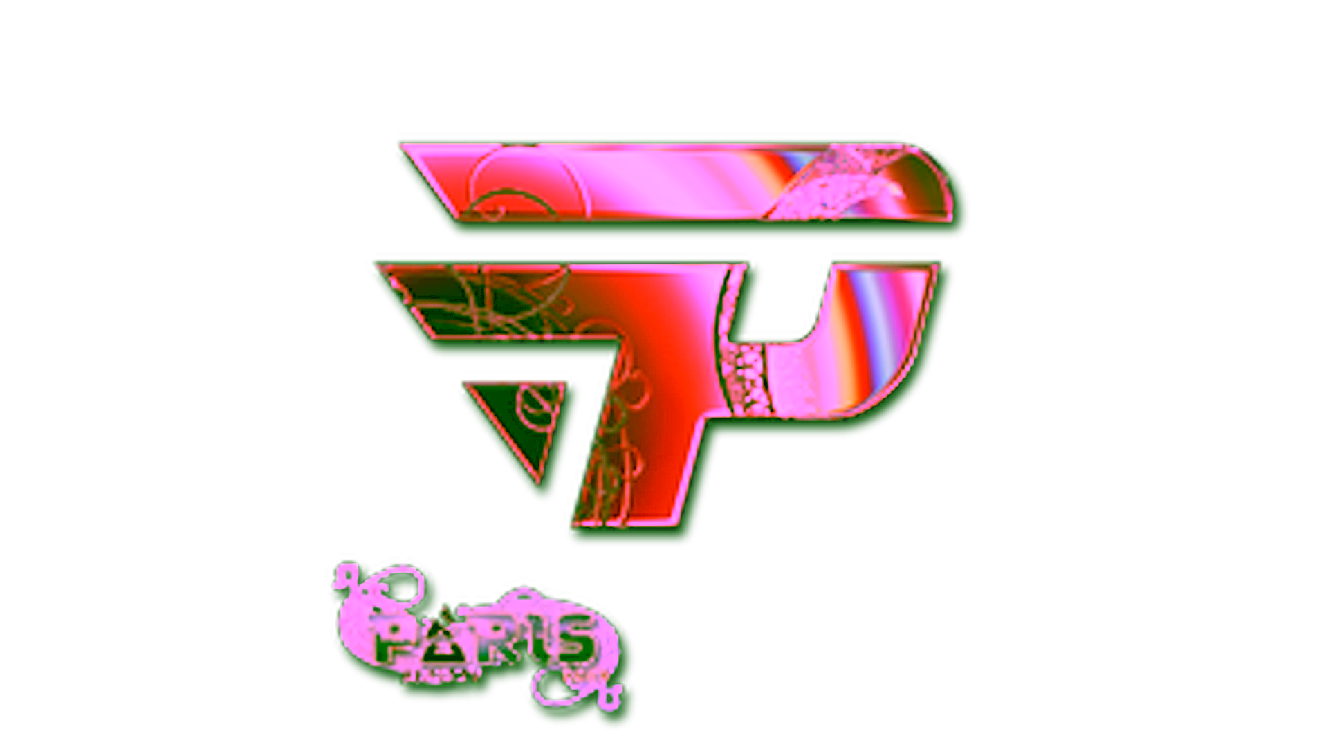 Display for Sticker | paiN Gaming (Holo) | Paris 2023