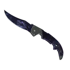 Falchion Knife Doppler Black Pearl
