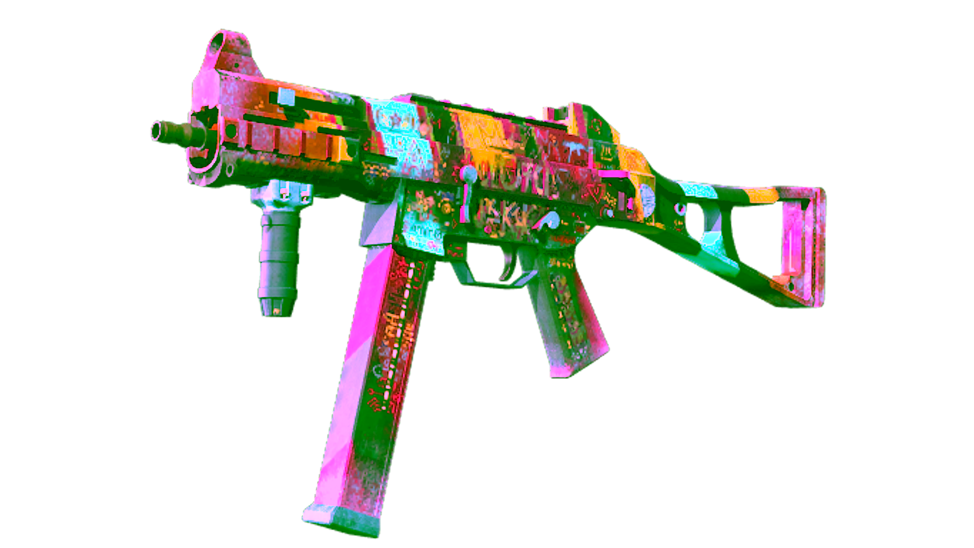 Display for StatTrak™ UMP-45 | Wild Child (Field-Tested)