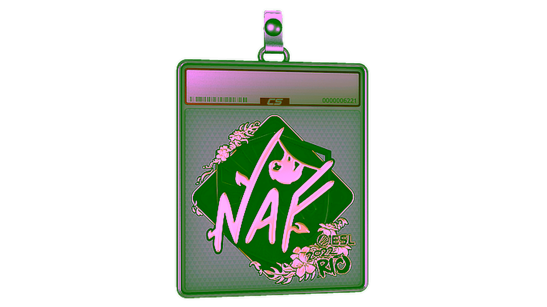 Sticker Slab | NAF (Gold) | Rio 2022 için görüntü