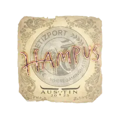 Sticker hampus Austin 2025