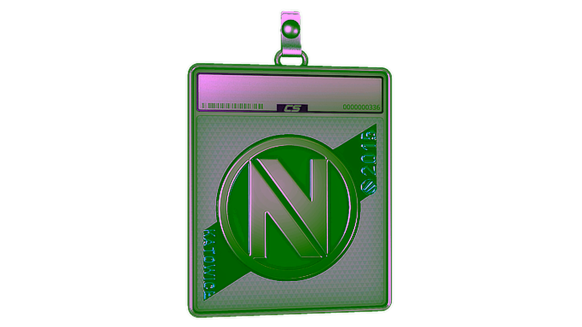 Display for Sticker Slab | Team EnVyUs (Foil) | Katowice 2015