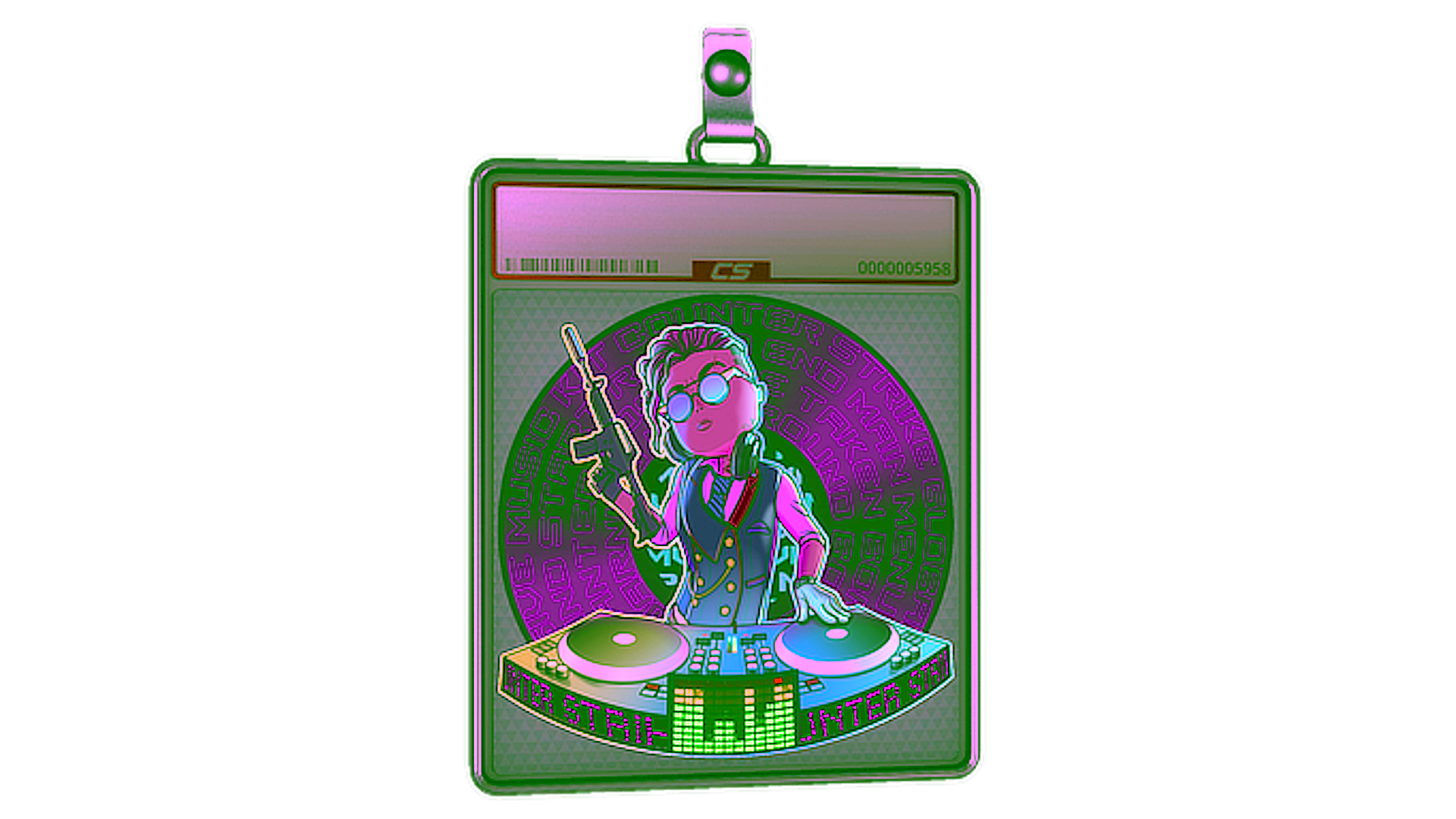 Дисплей для Sticker Slab | DJ Safecracker (Lenticular)