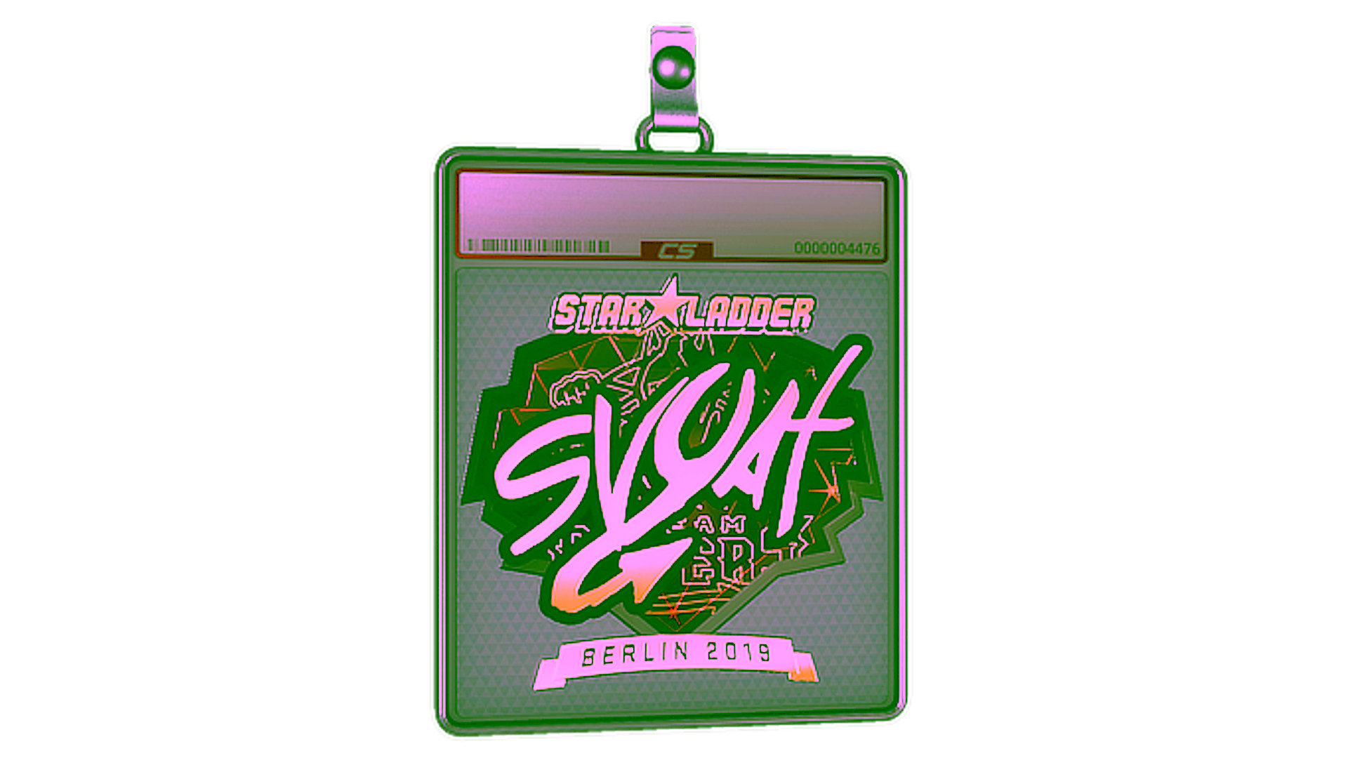 Sticker Slab | svyat (Gold) | Berlin 2019 için görüntü