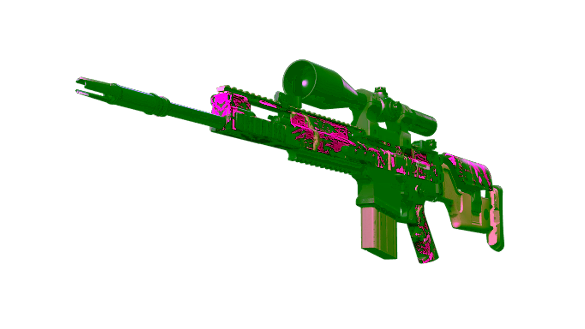 Display for Souvenir SCAR-20 | Splash Jam (Minimal Wear)
