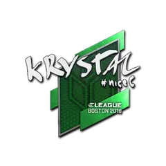 Sticker kRYSTAL Boston 2018