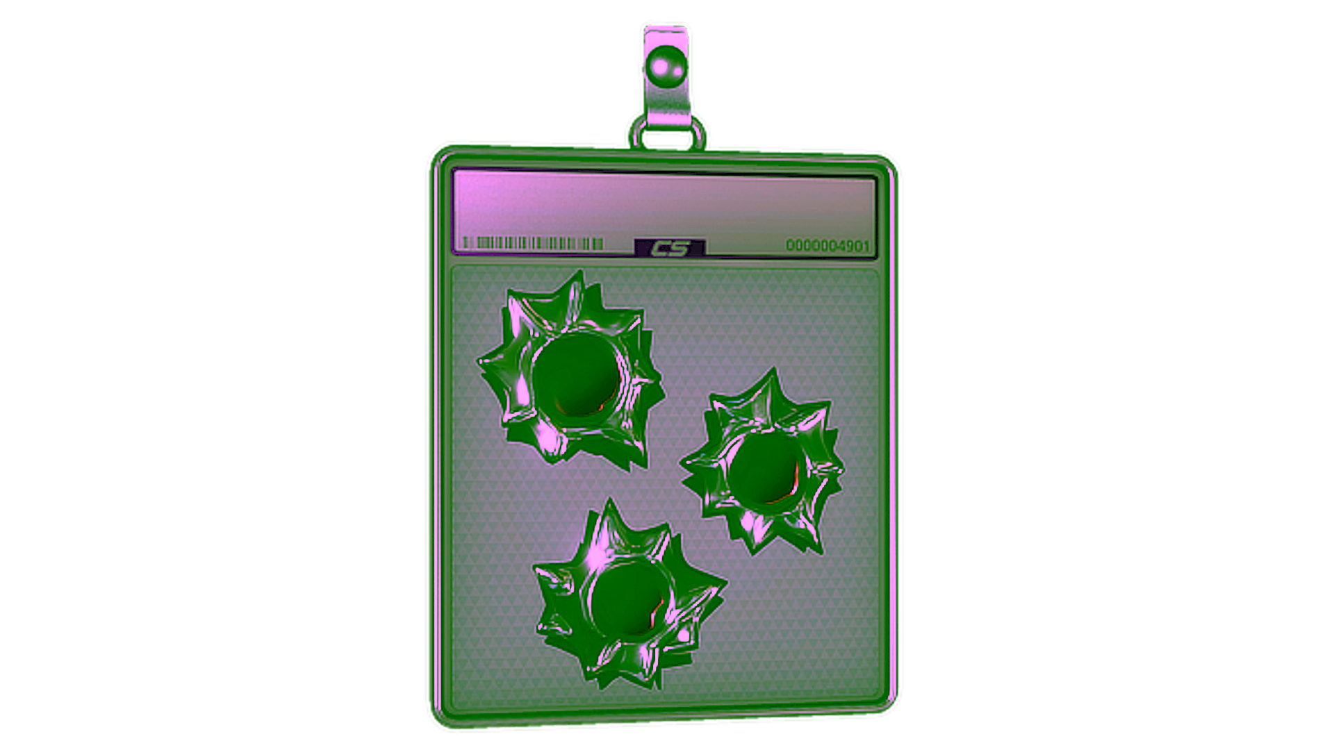 Display for Sticker Slab | Bullet Hell (Foil)