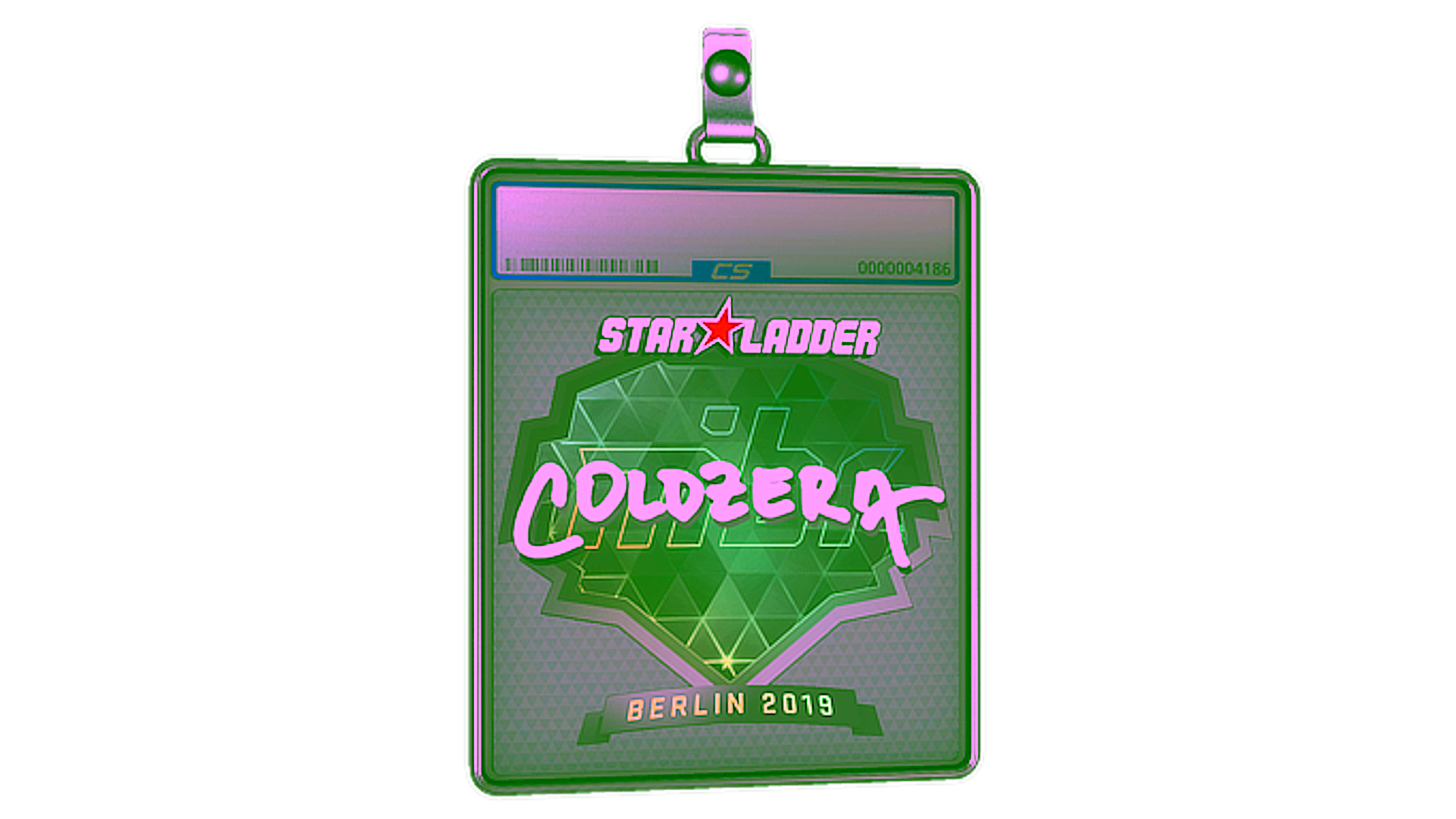Exibição para Sticker Slab | coldzera | Berlin 2019