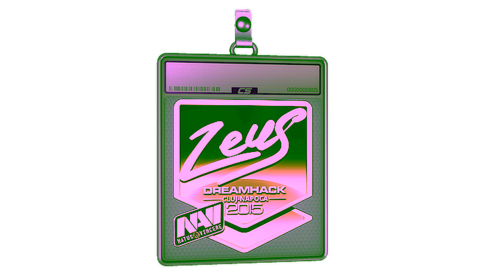 Display for Sticker Slab | Zeus (Gold) | Cluj-Napoca 2015
