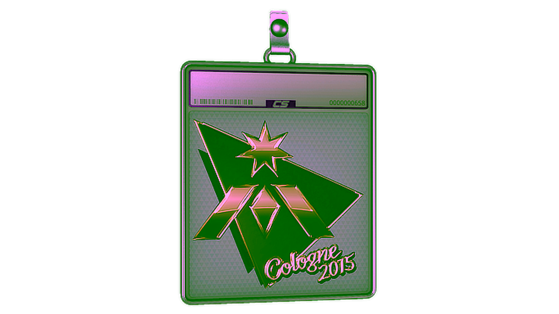 Display for Sticker Slab | Team Immunity (Gold) | Cologne 2015