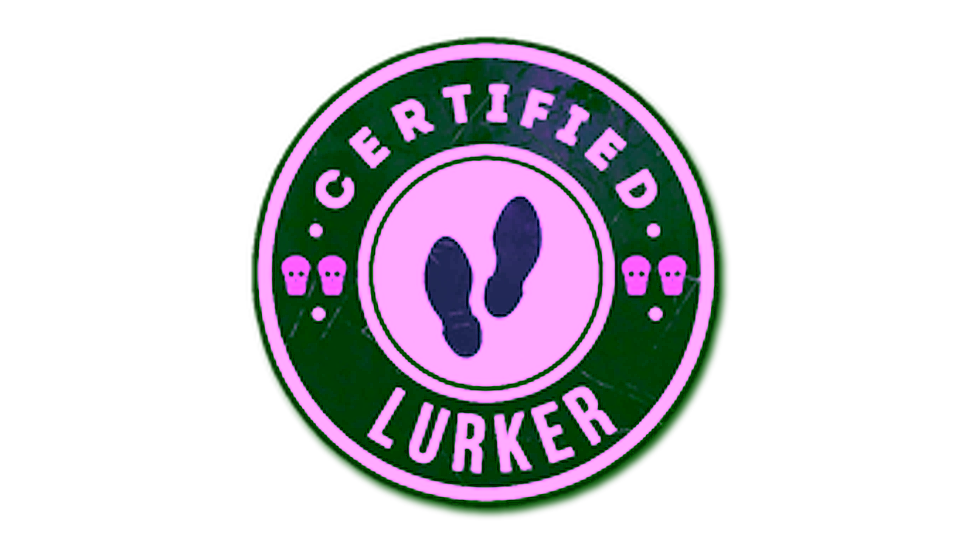 Display for Sticker | The Lurker