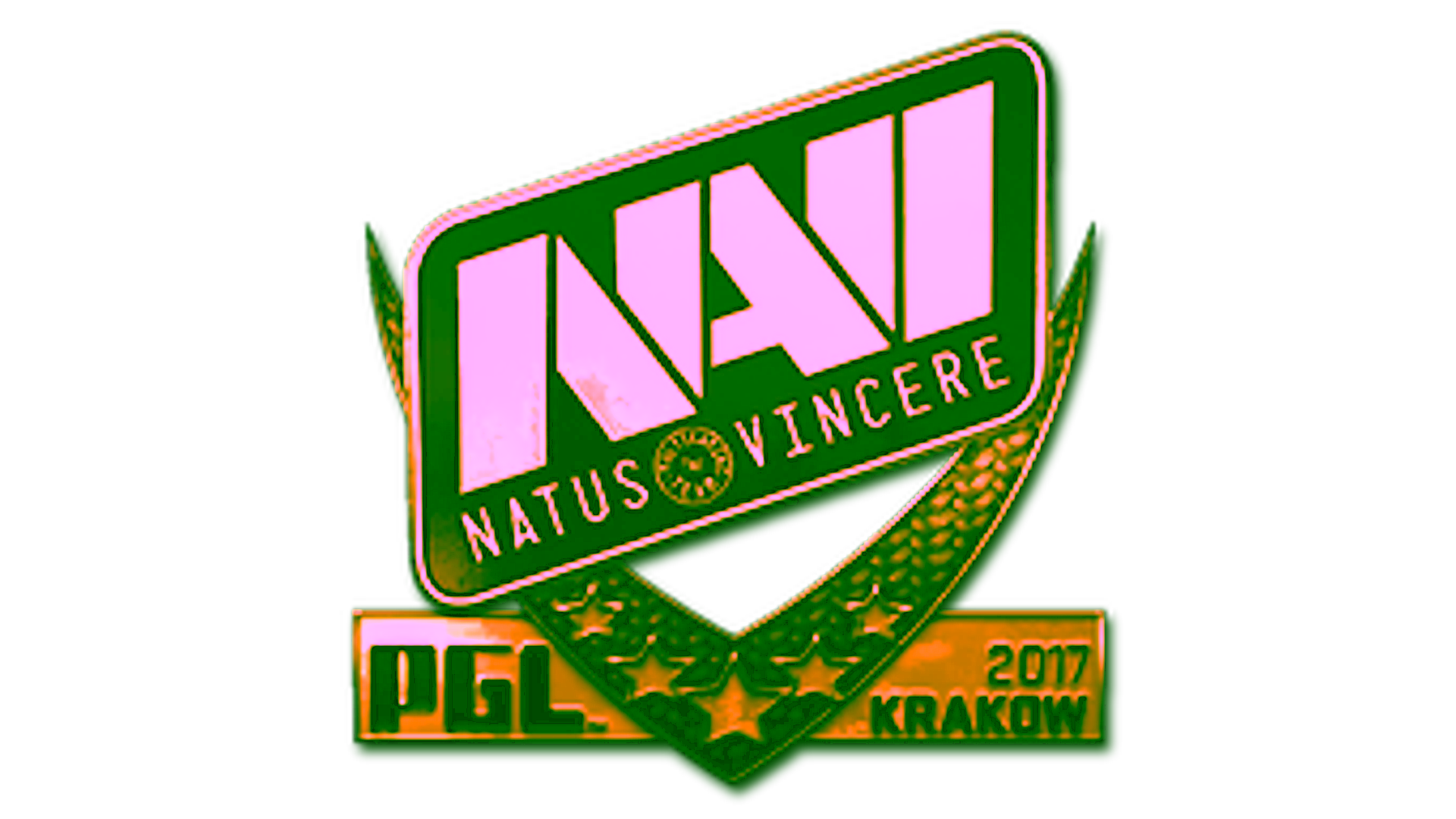Visar för Sticker | Natus Vincere (Gold) | Krakow 2017