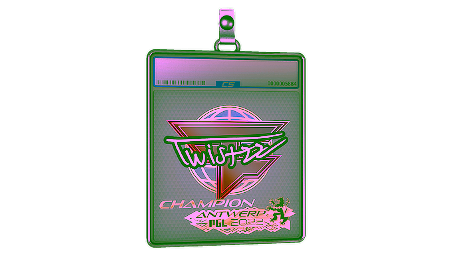 Sticker Slab | Twistzz (Champion) | Antwerp 2022 için görüntü