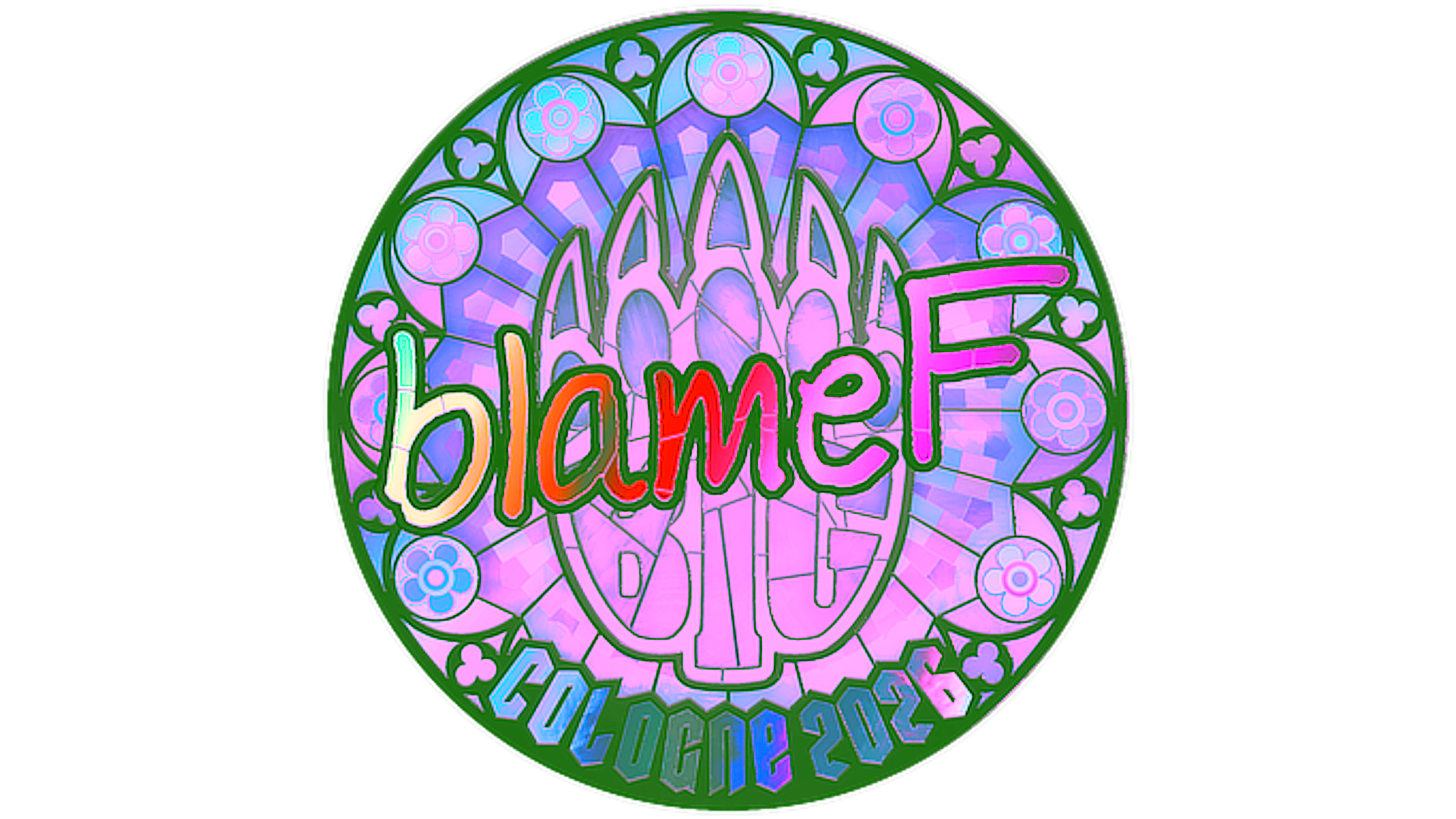 Display for Sticker | blameF (Holo) | Cologne 2026