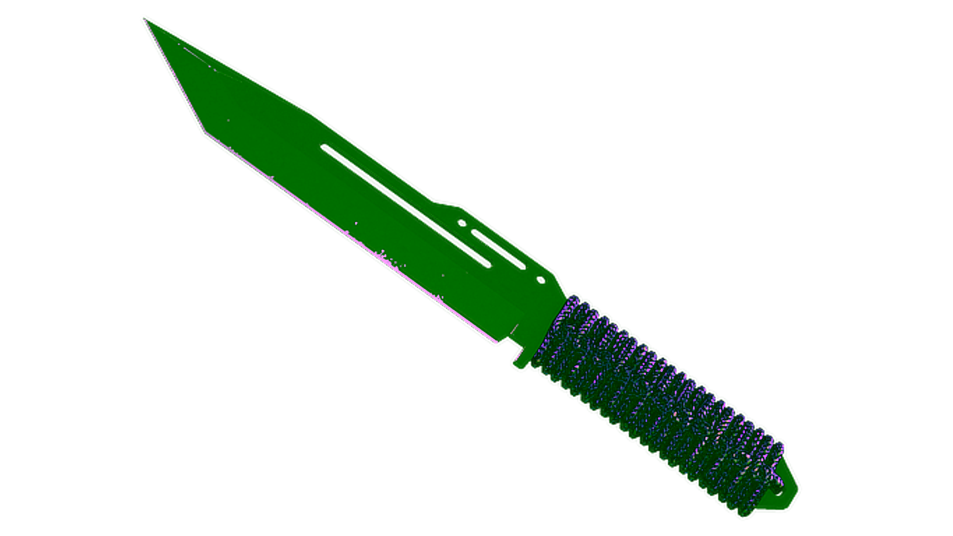 Affichage pour ★ Paracord Knife | Ultraviolet (Well-Worn)