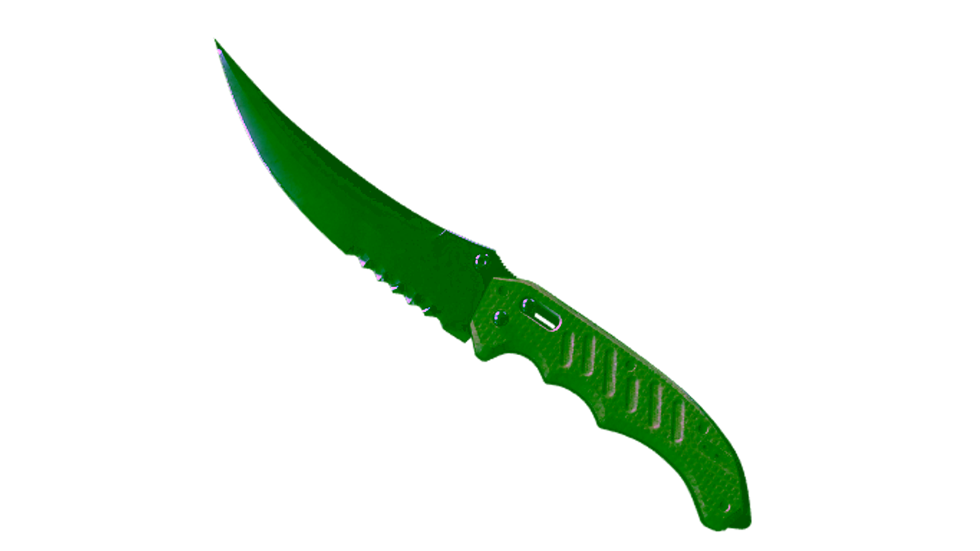 Display for ★ Flip Knife | Blue Steel (Battle-Scarred)