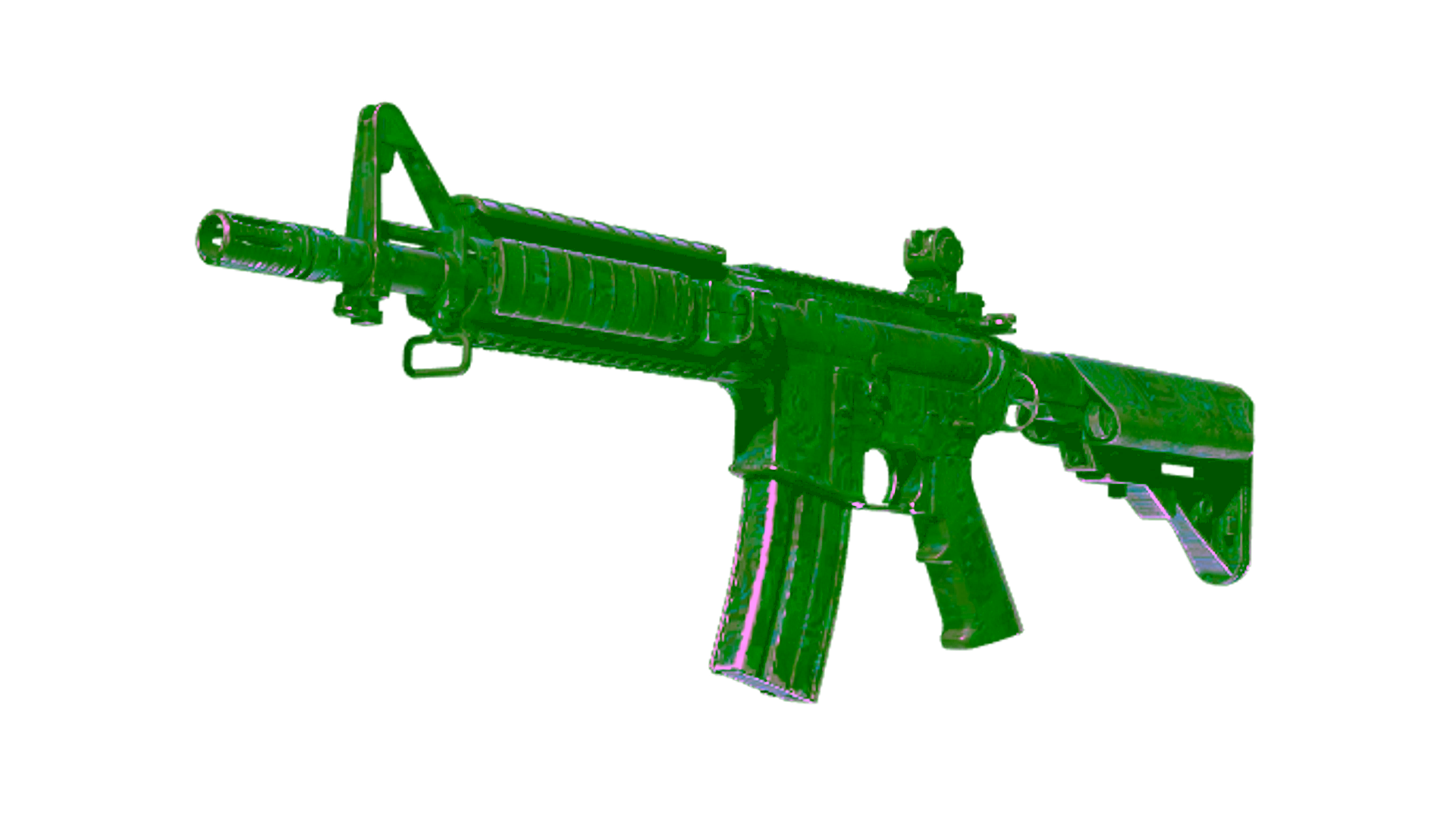 Display for M4A4 | Dark Blossom (Well-Worn)