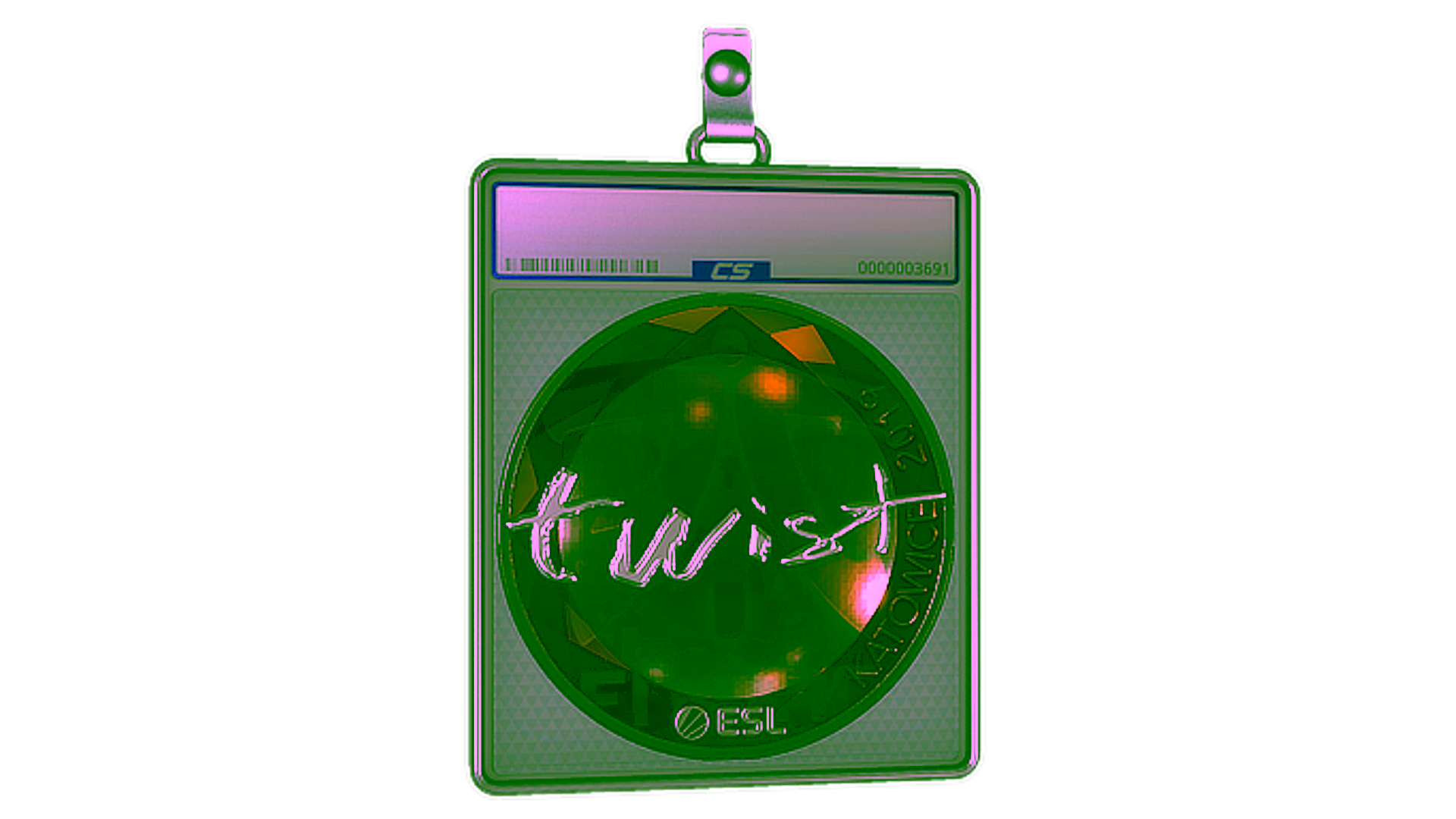 Display for Sticker Slab | twist (Foil) | Katowice 2019