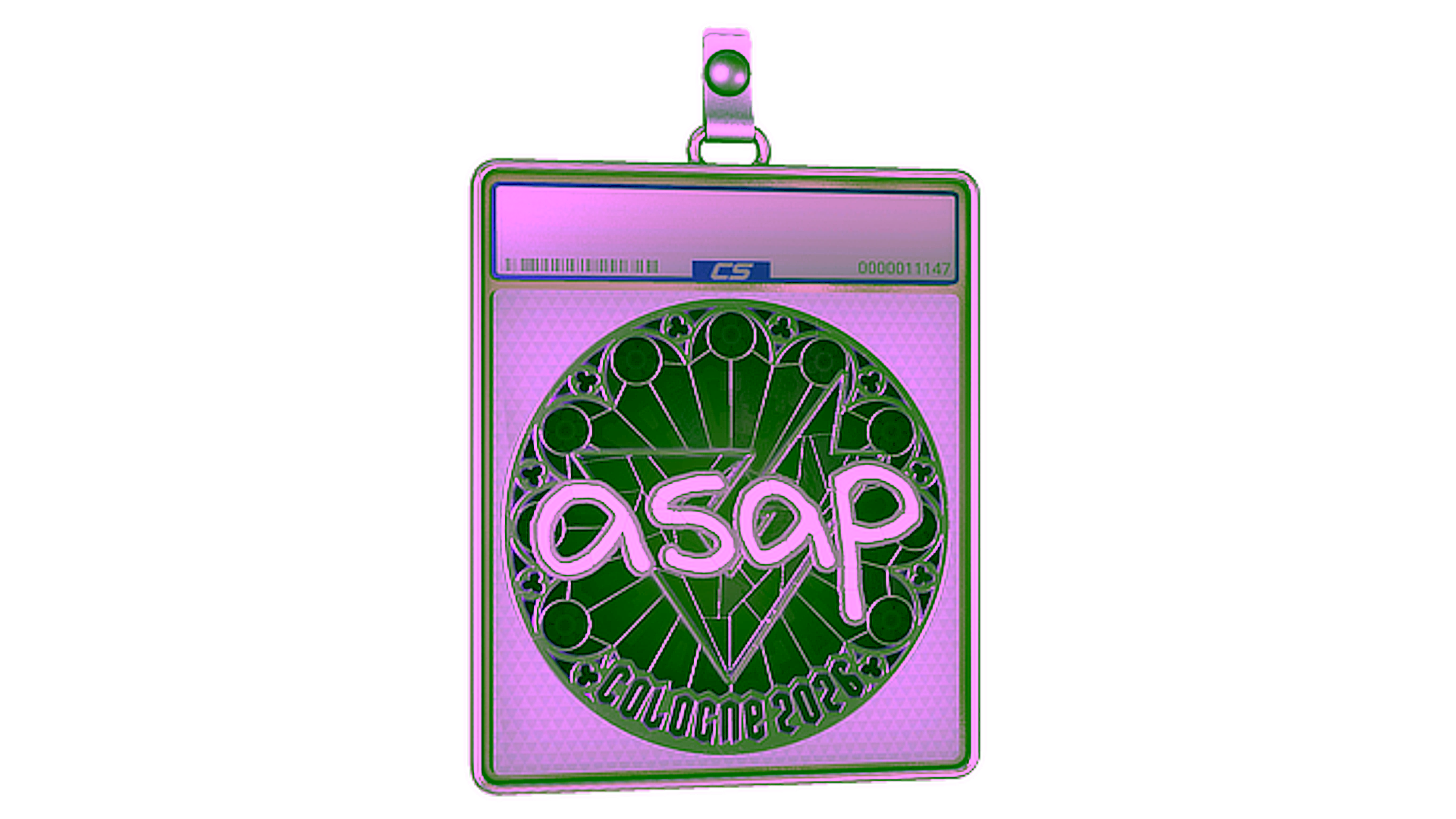 Visar för Sticker Slab | asap (Foil) | Cologne 2026