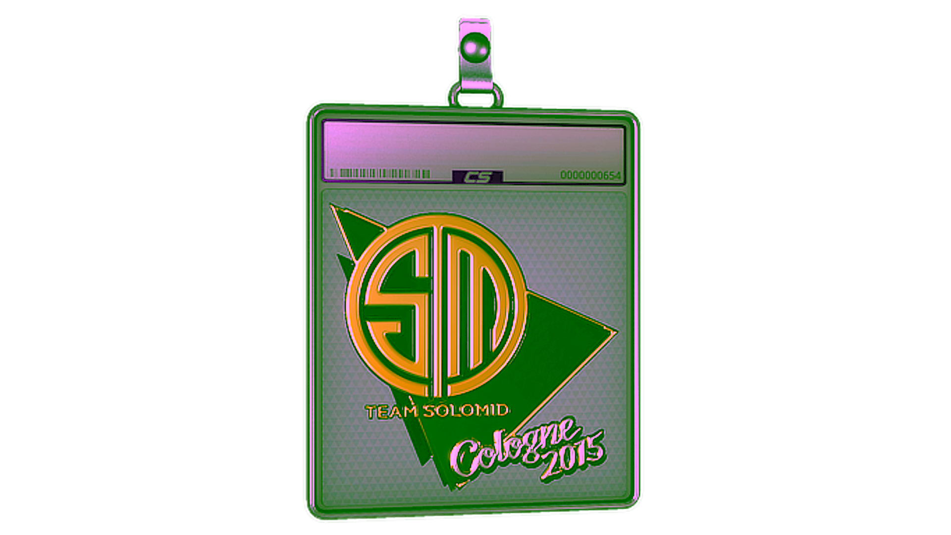 Visar för Sticker Slab | Team SoloMid (Foil) | Cologne 2015