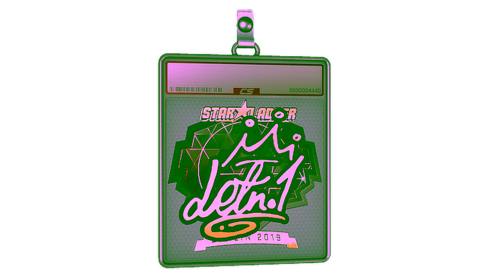 Display for Sticker Slab | LETN1 (Gold) | Berlin 2019