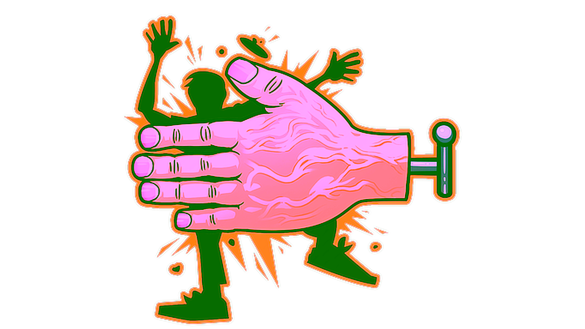 Display for Sticker | High Five!