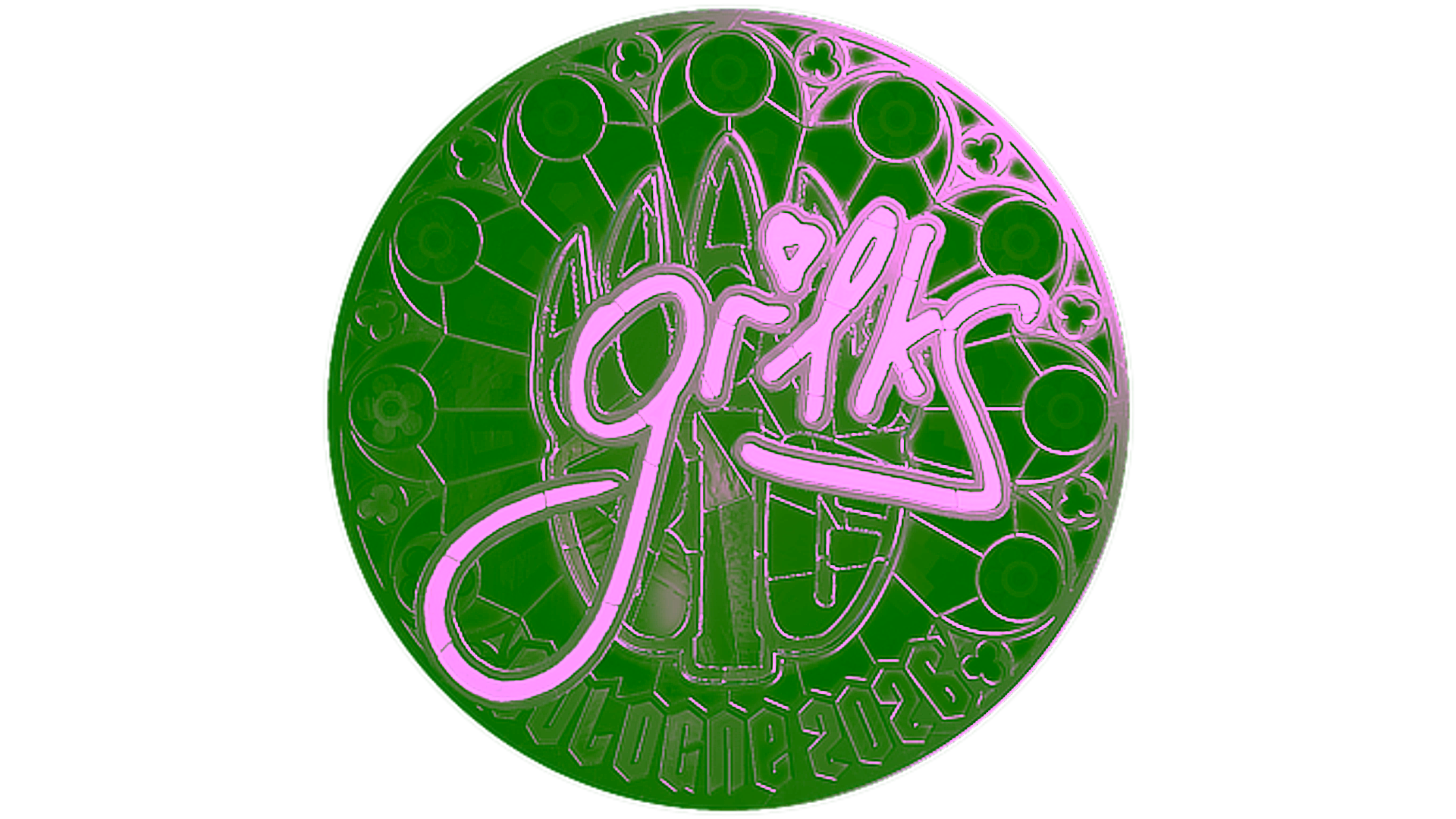 Display for Sticker | gr1ks (Foil) | Cologne 2026