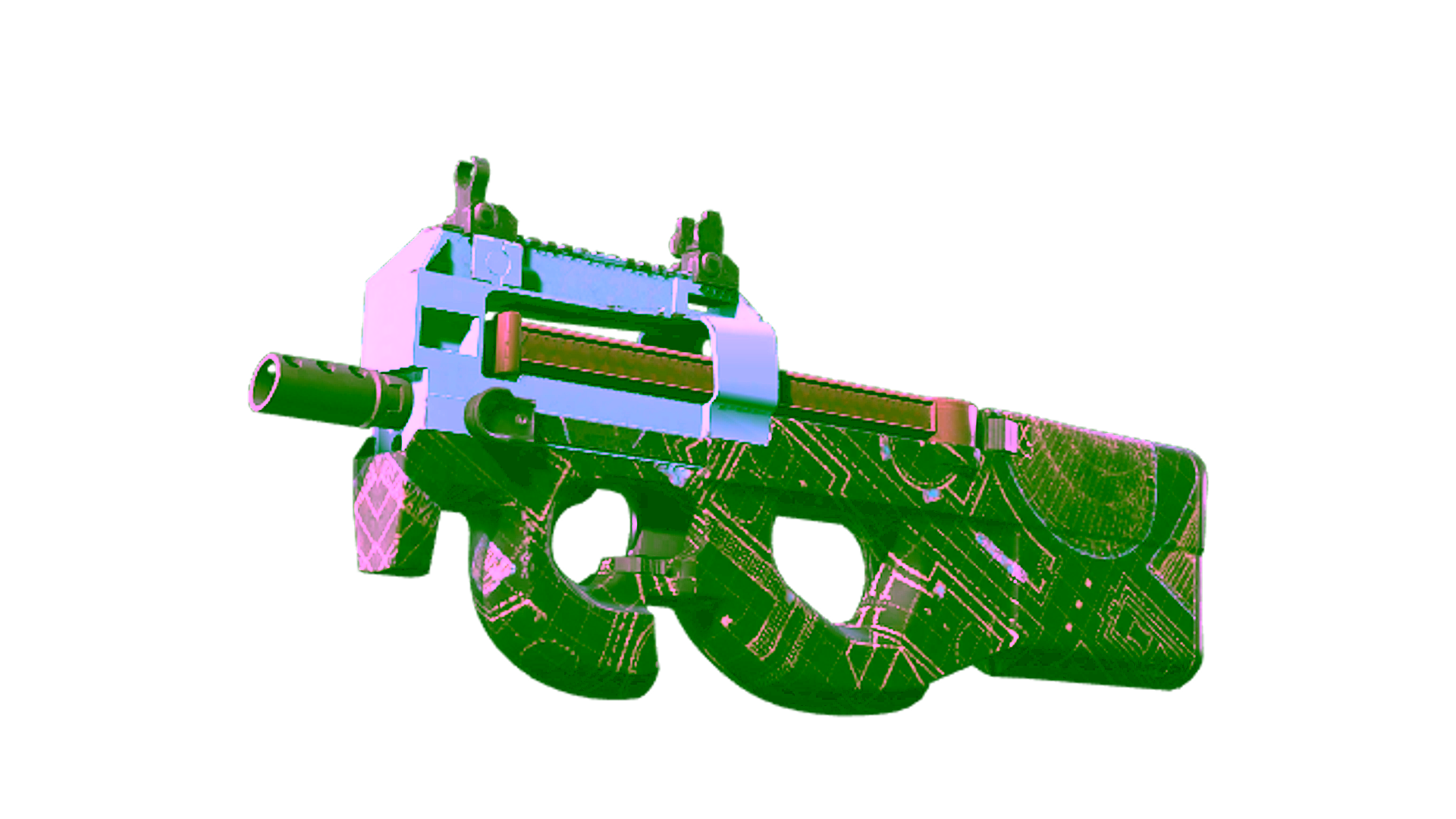 Rodyti P90 | Facility Negative (Factory New)