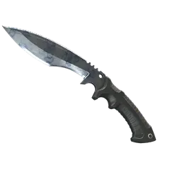 Kukri Knife Stained