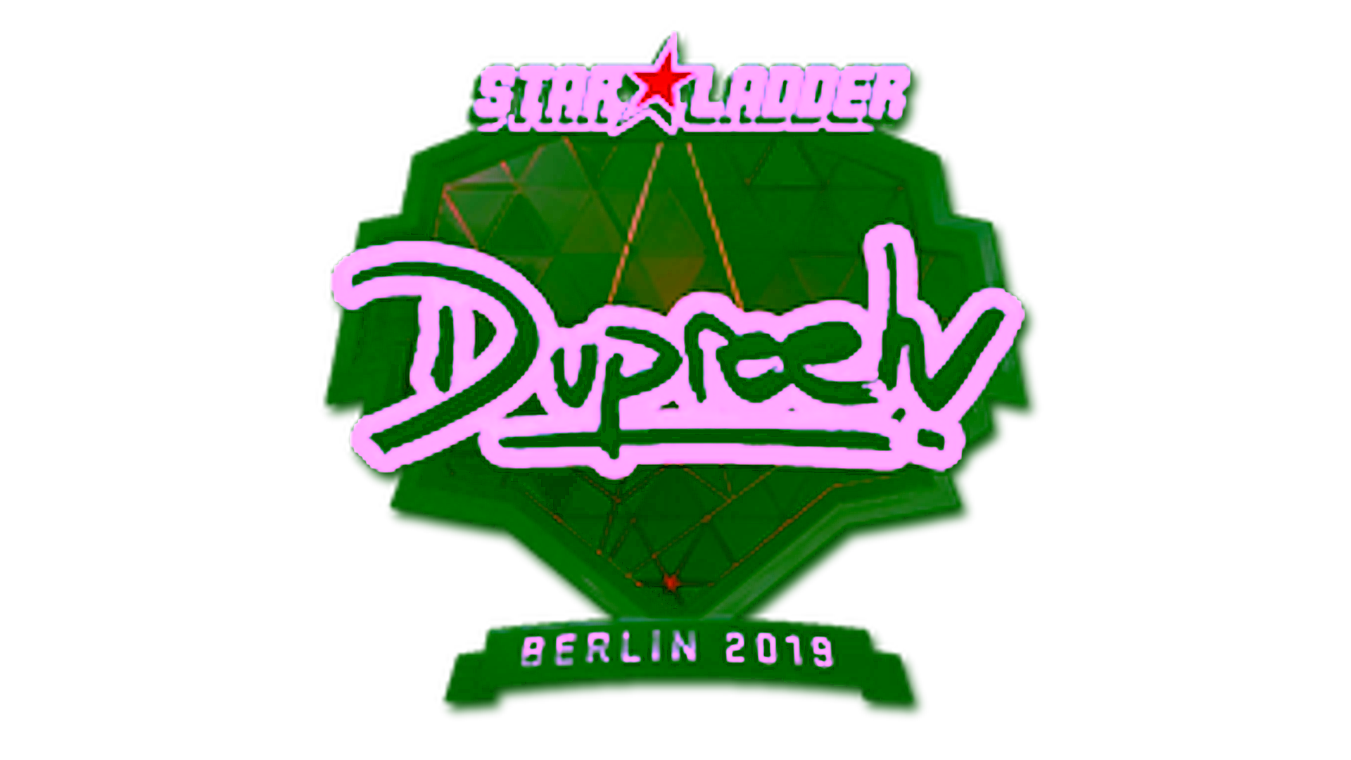 Display for Sticker | dupreeh (Foil) | Berlin 2019