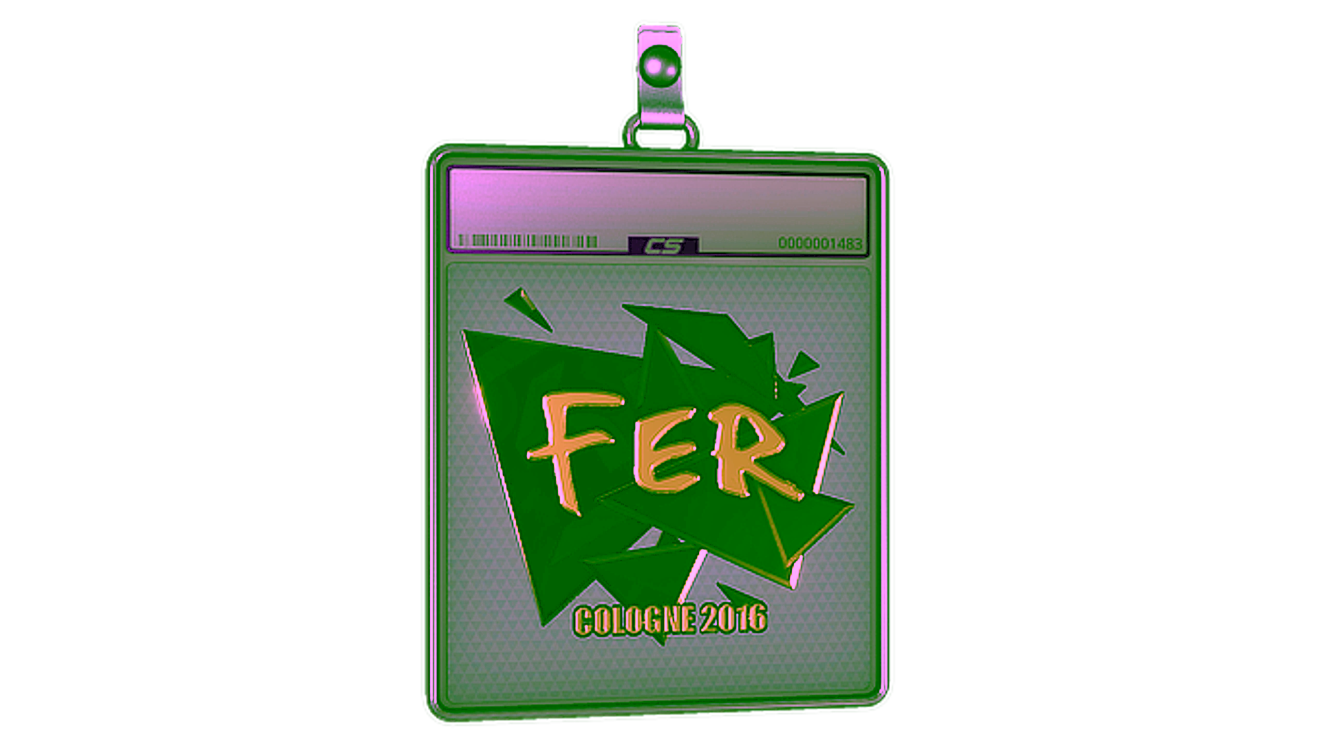 Display for Sticker Slab | fer (Gold) | Cologne 2016