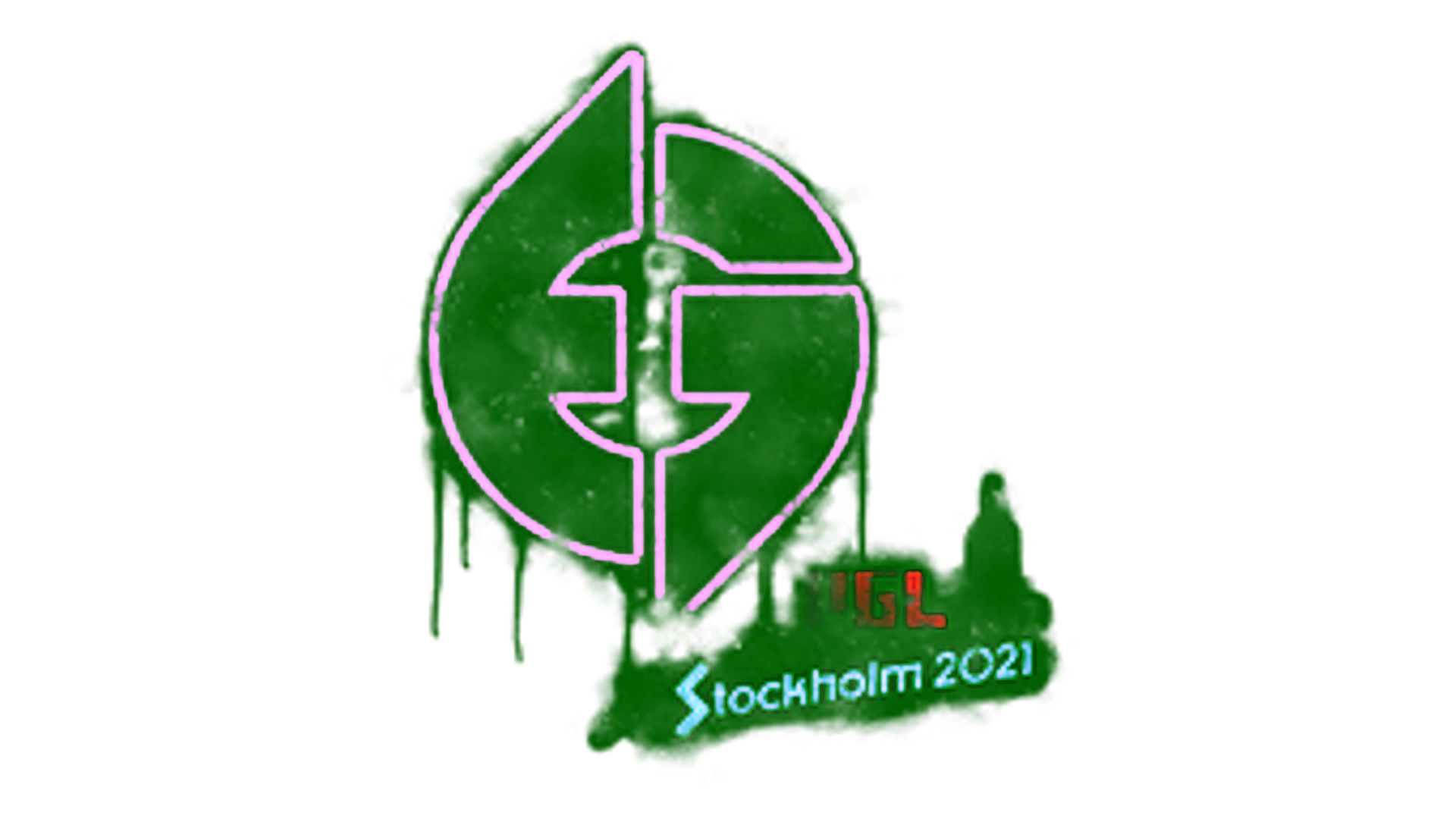 Display for Sealed Graffiti | Evil Geniuses | Stockholm 2021