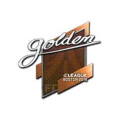 Sticker Golden Boston 2018