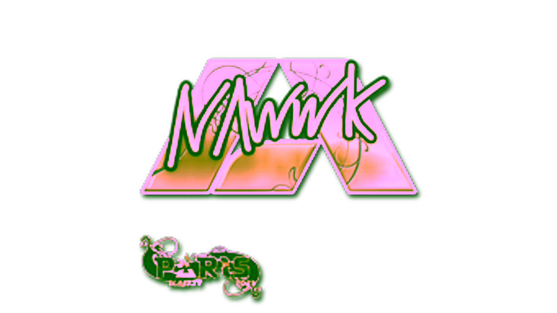 عرض لـ Sticker | nawwk (Gold) | Paris 2023