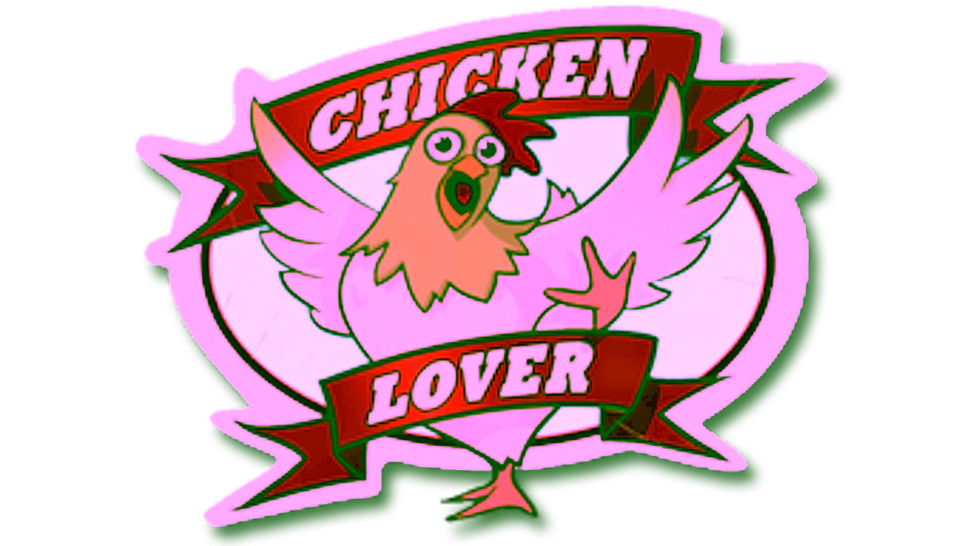 Display for Sticker | Chicken Lover