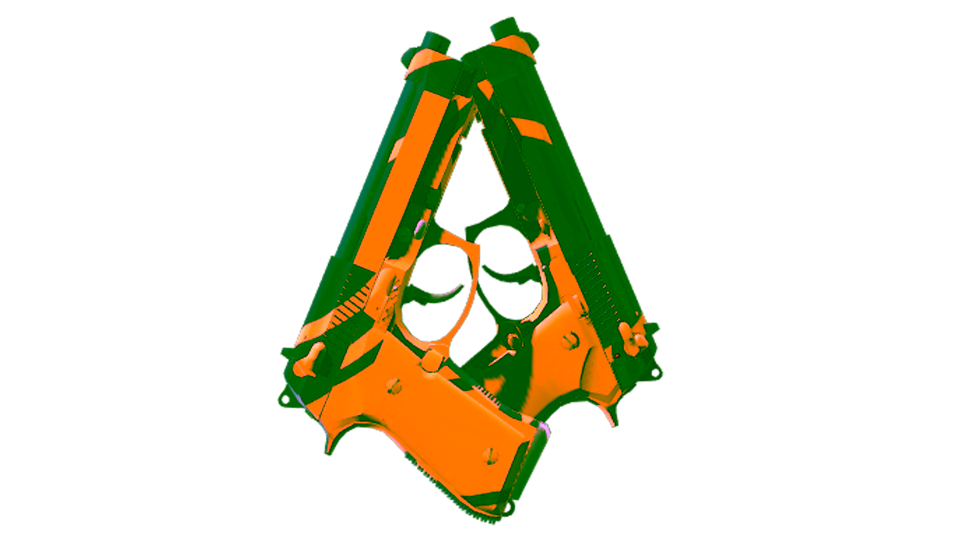 Display for StatTrak™ Dual Berettas | Marina (Minimal Wear)