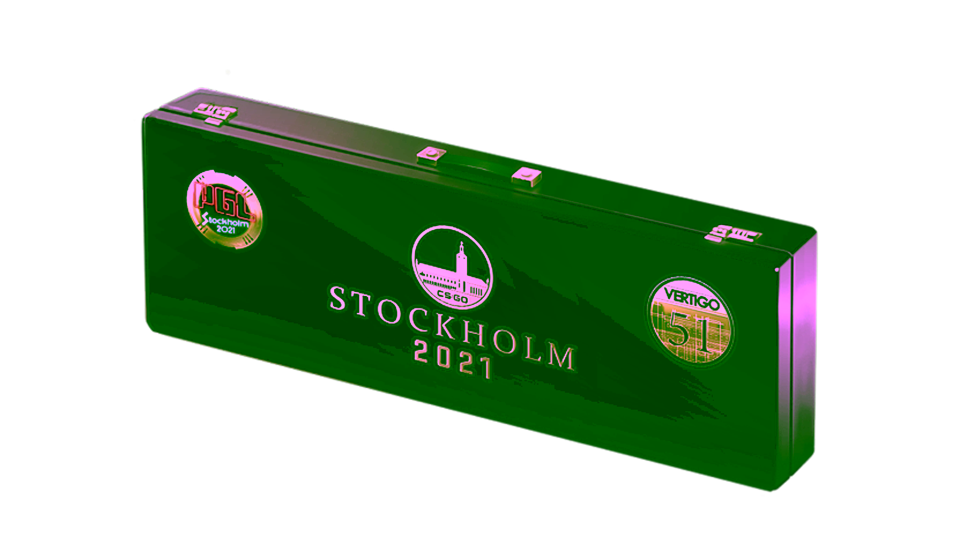 Display for Stockholm 2021 Vertigo Souvenir Package