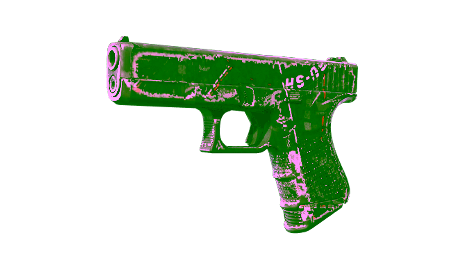 Display for Souvenir Glock-18 | Red Tire (Well-Worn)