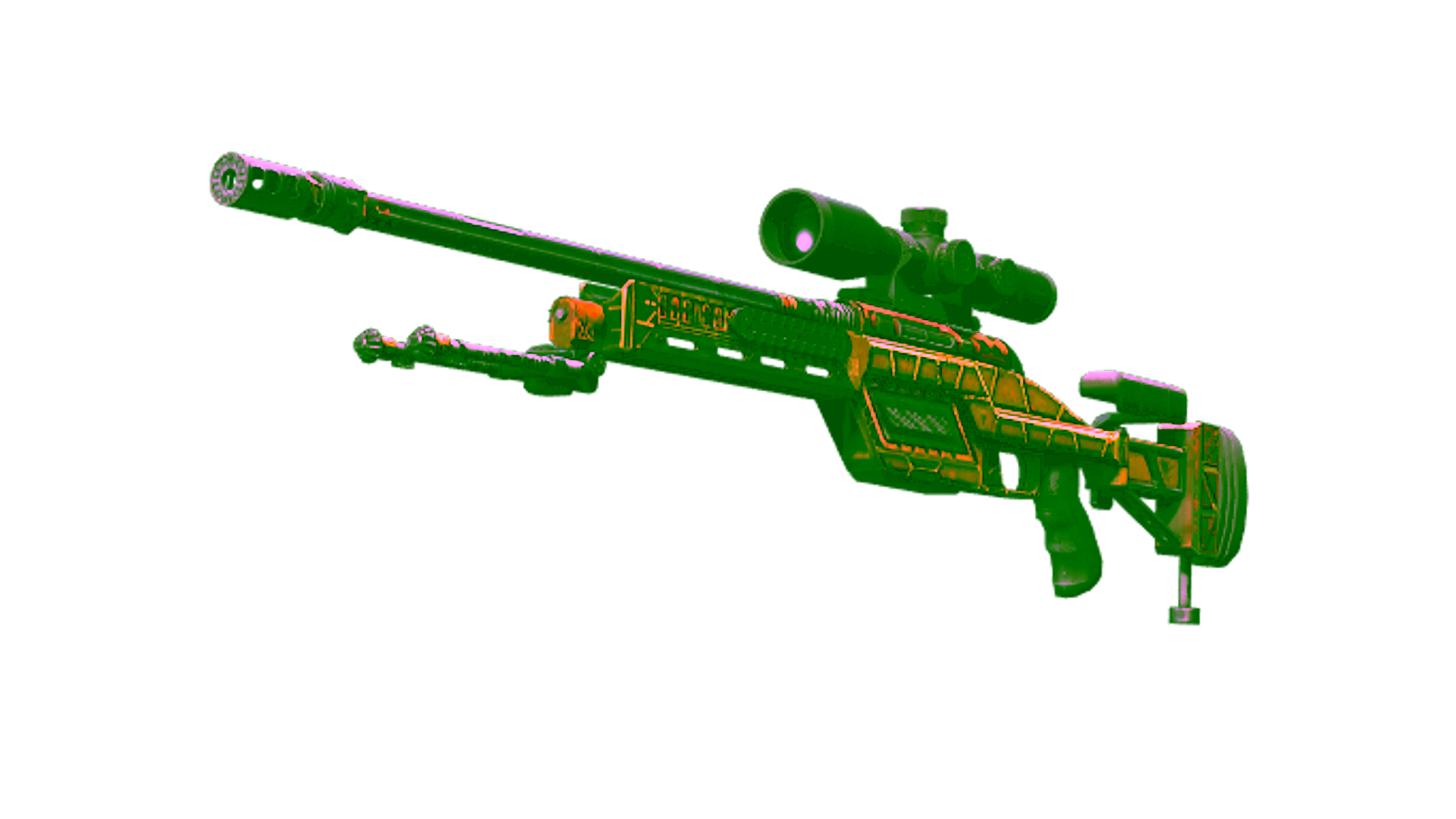 عرض لـ StatTrak™ SSG 08 | Big Iron (Well-Worn)