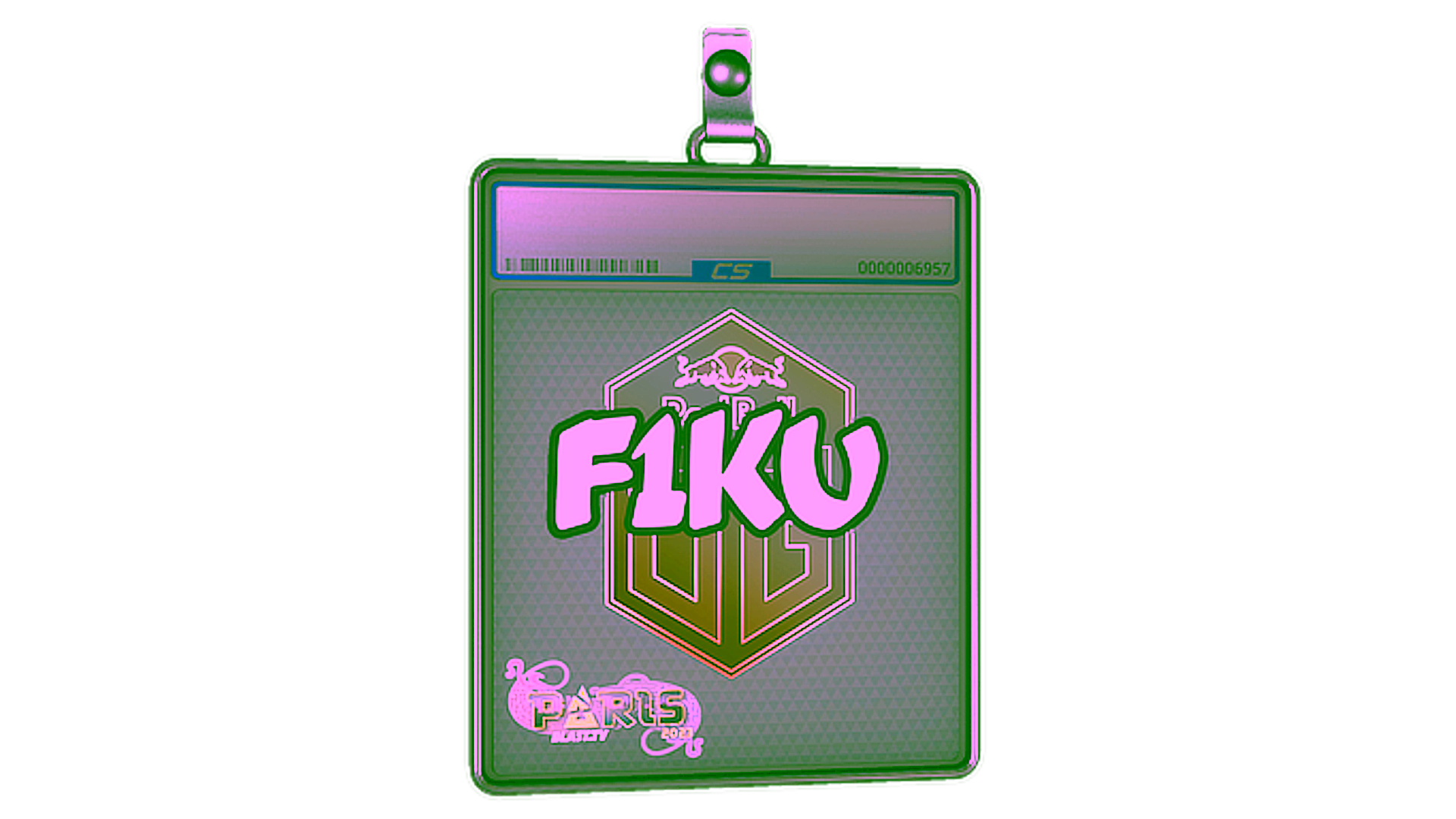 Anzeige für Sticker Slab | F1KU | Paris 2023