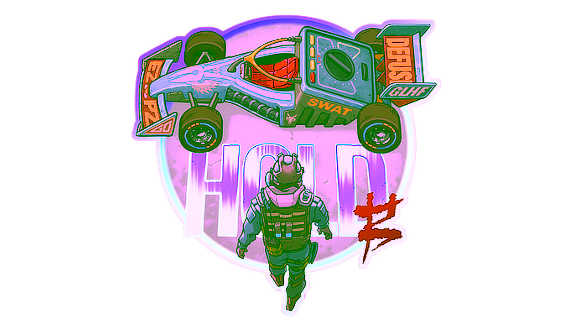 Display for Sticker | Neo-Hold (Holo)