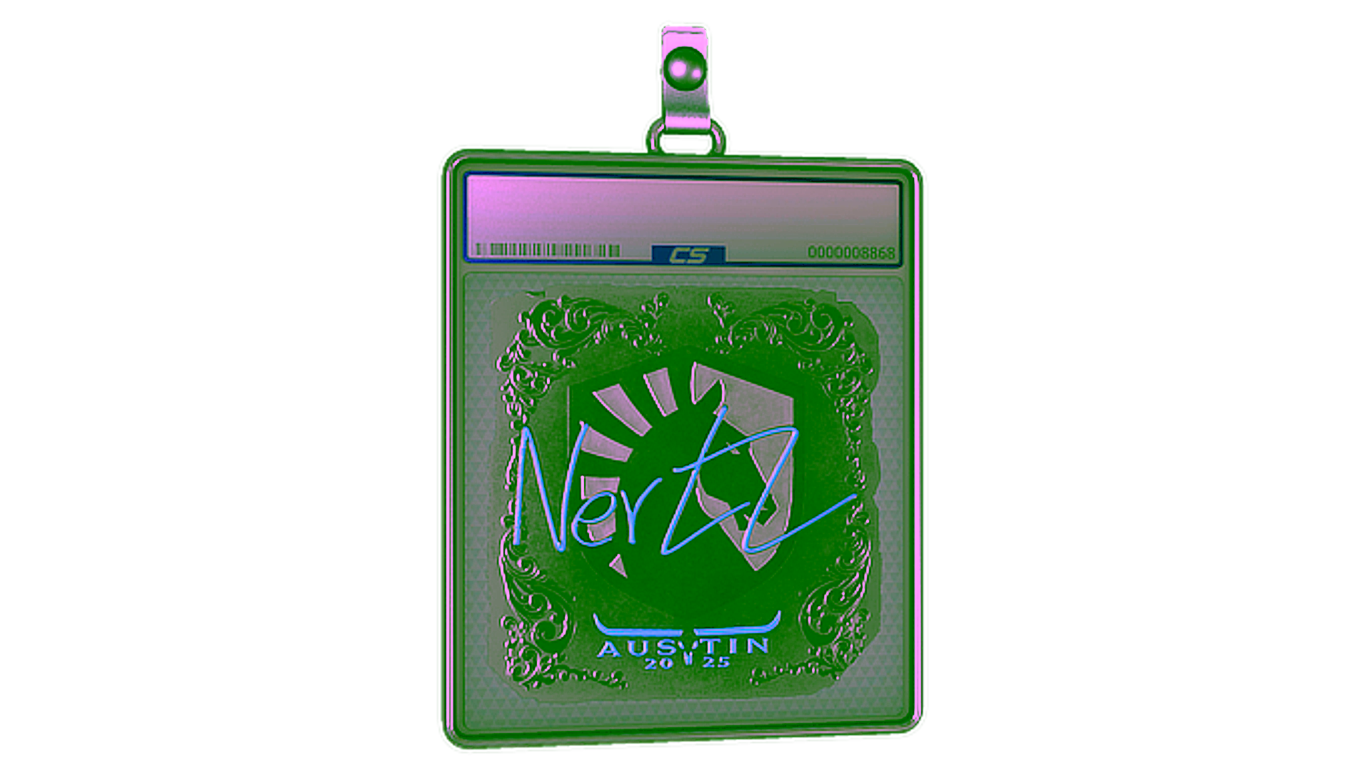 Display for Sticker Slab | NertZ (Foil) | Austin 2025