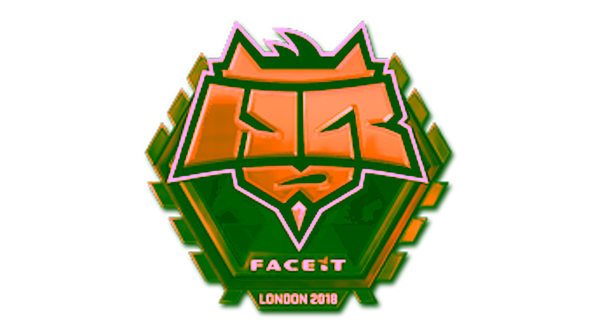 Visar för Sticker | HellRaisers (Gold) | London 2018