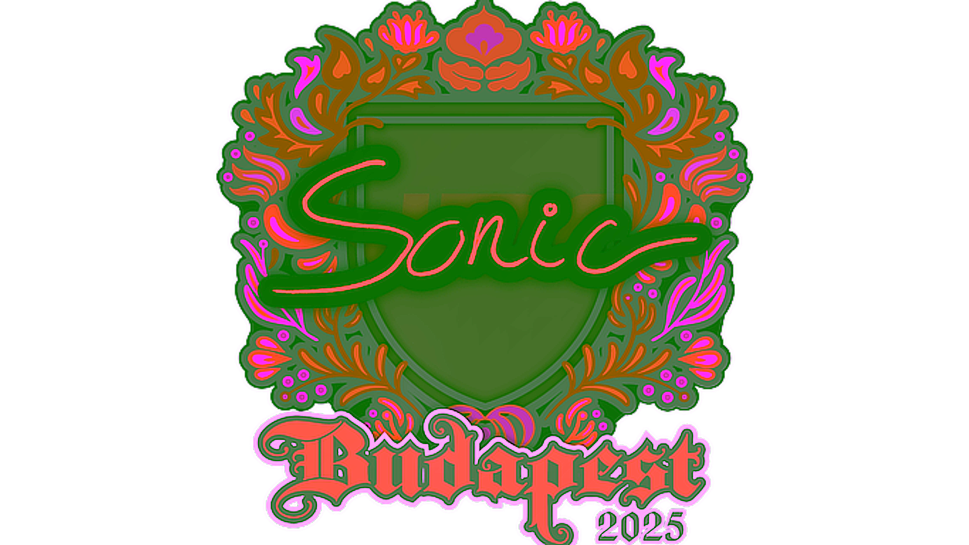 Display for Sticker | Sonic | Budapest 2025