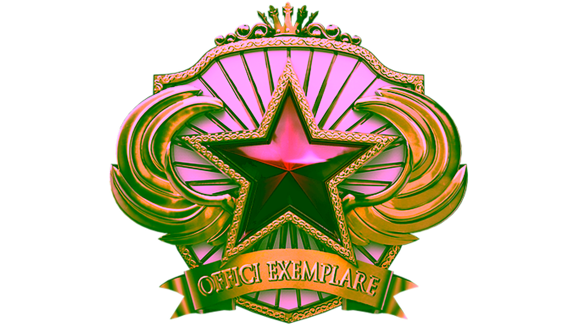 Display for 2018 Service Medal