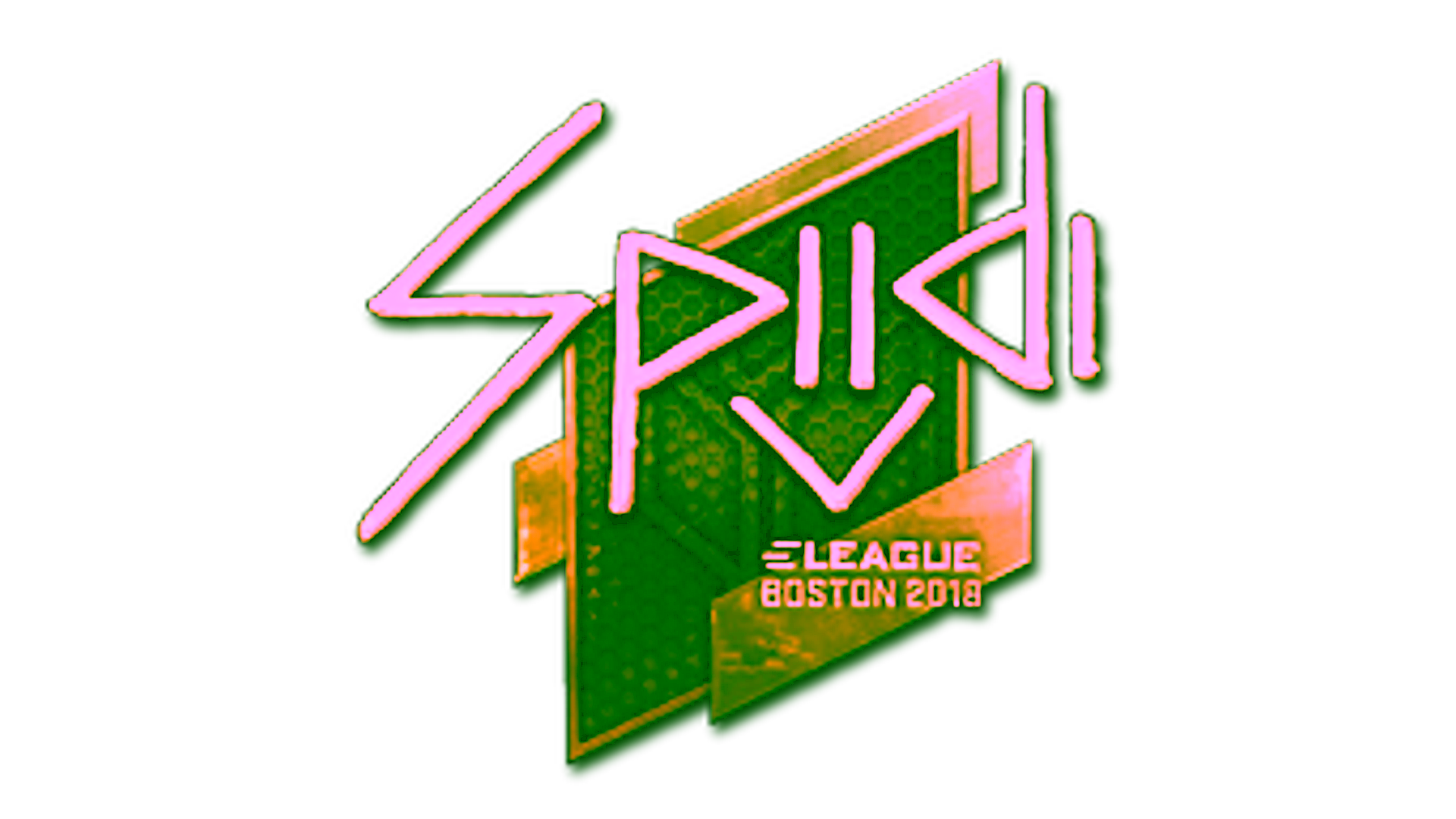 Display for Sticker | Spiidi (Gold) | Boston 2018